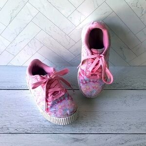 Puma - Girl sneakers with flowers - 12.5